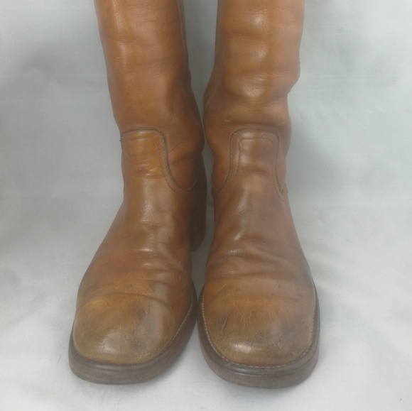 Vintage Frye American Classic Boots With Cleats 11 - Picture 5 of 8